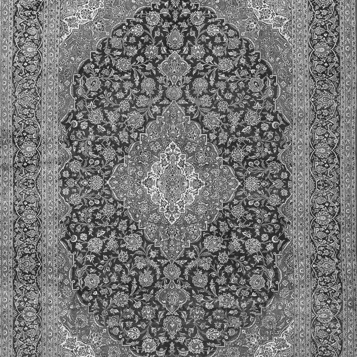 Medallion Gray Traditional Rug, tr2916gry