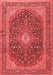 Medallion Red Traditional Area Rugs