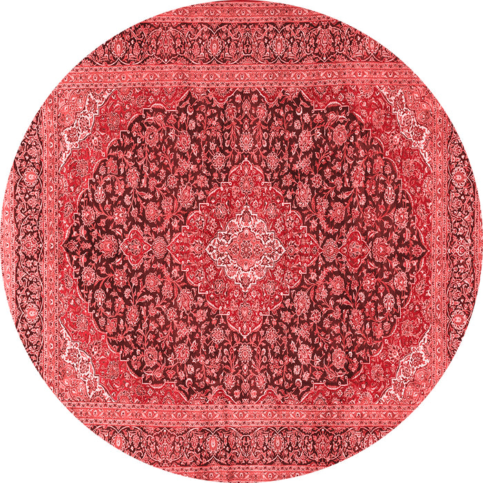 Medallion Red Traditional Rug, tr2916red