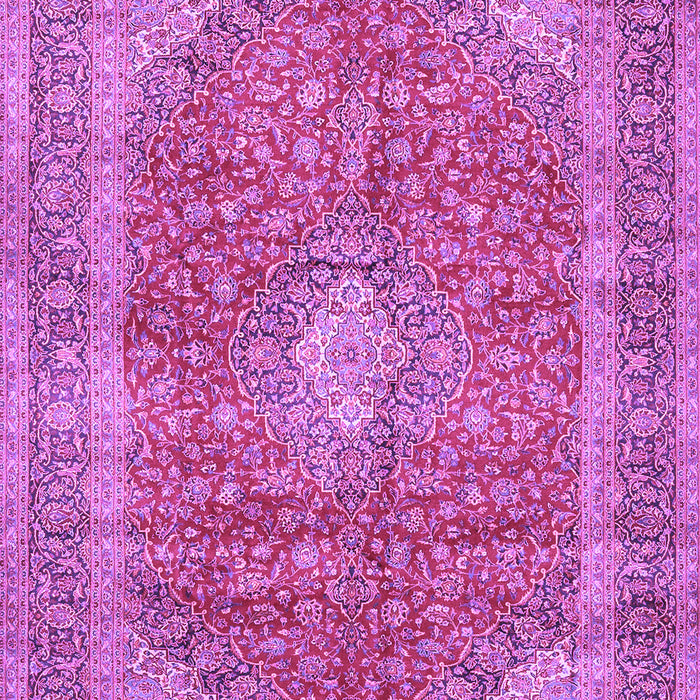 Medallion Purple Traditional Rug, tr2917pur