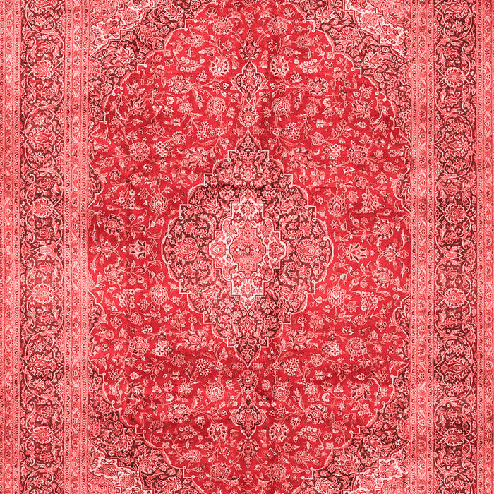 Medallion Red Traditional Area Rugs