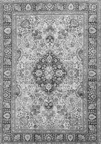 Medallion Gray Traditional Rug, tr2918gry