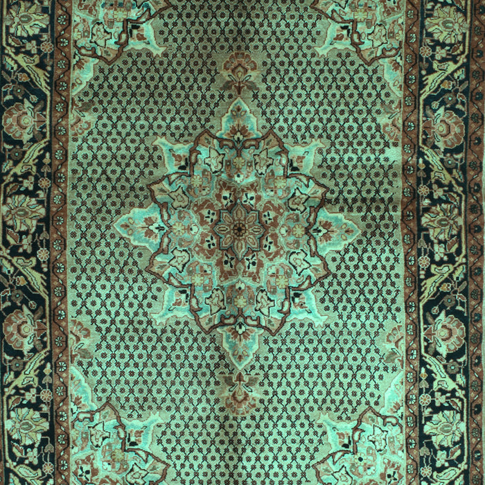 Persian Turquoise Traditional Rug, tr291turq