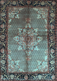 Persian Light Blue Traditional Rug, tr291lblu