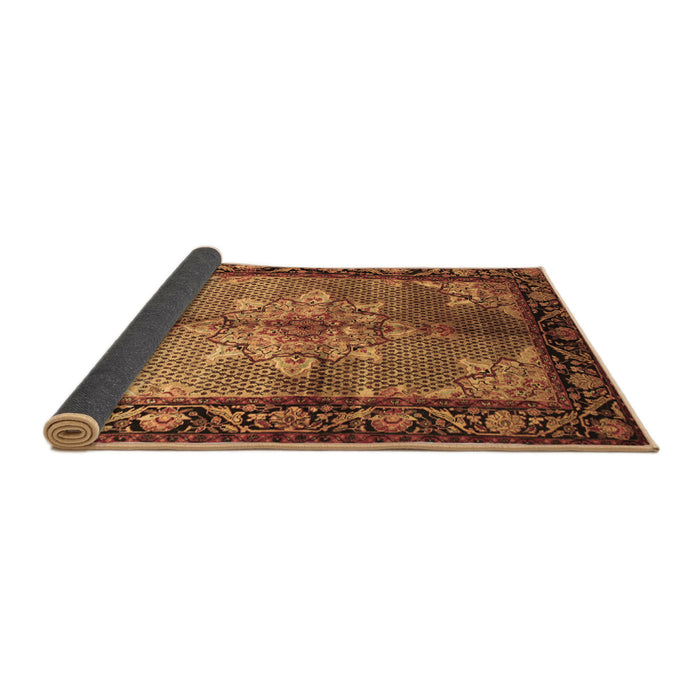 Sideview of Persian Brown Traditional Rug, tr291brn