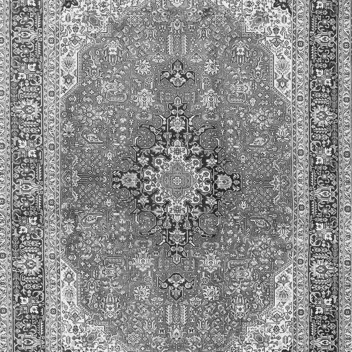 Medallion Gray Traditional Rug, tr2920gry