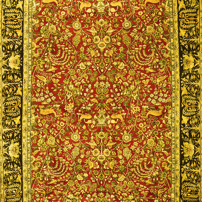 Persian Yellow Traditional Rug, tr2921yw