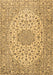 Machine Washable Persian Brown Traditional Rug, wshtr2922brn