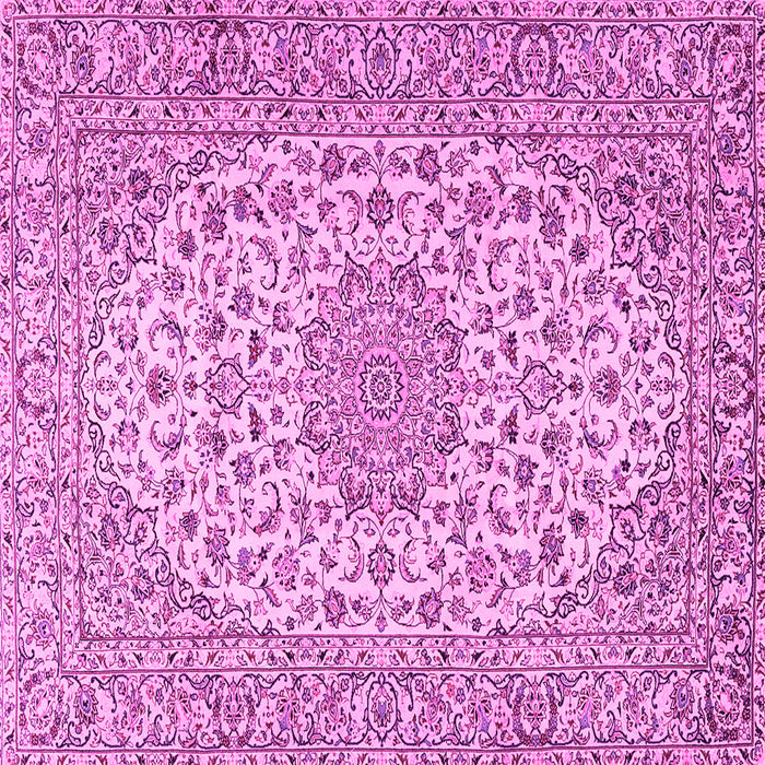 Square Persian Pink Traditional Rug, tr2922pnk