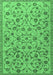 Persian Emerald Green Traditional Rug, tr2923emgrn