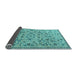 Sideview of Persian Light Blue Traditional Rug, tr2923lblu