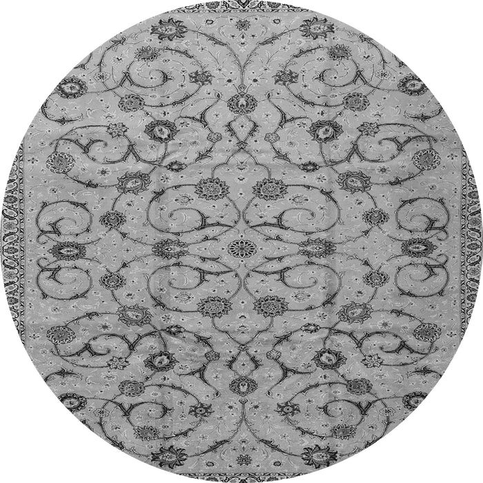 Square Persian Gray Traditional Rug, tr2923gry