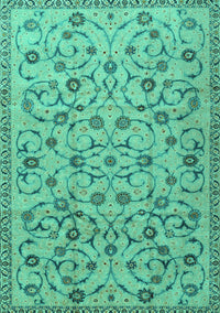 Persian Turquoise Traditional Rug, tr2923turq