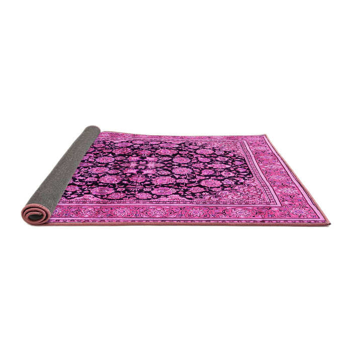 Sideview of Persian Pink Traditional Rug, tr2924pnk