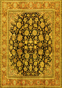 Persian Yellow Traditional Rug, tr2924yw