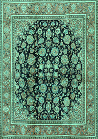 Persian Turquoise Traditional Rug, tr2924turq