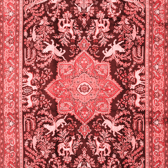 Persian Red Traditional Area Rugs