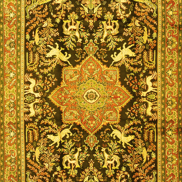 Persian Yellow Traditional Rug, tr2925yw