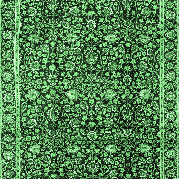 Persian Emerald Green Traditional Rug, tr2926emgrn