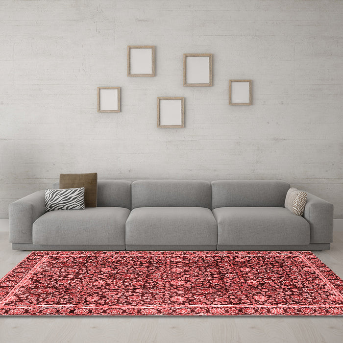 Traditional Red Washable Rugs