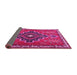 Sideview of Persian Pink Traditional Rug, tr2927pnk