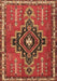 Machine Washable Persian Brown Traditional Rug, wshtr2927brn