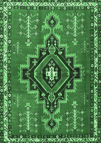 Persian Emerald Green Traditional Rug, tr2927emgrn