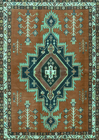 Persian Turquoise Traditional Rug, tr2927turq