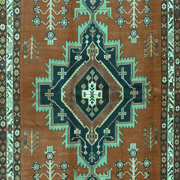 Persian Turquoise Traditional Rug, tr2927turq