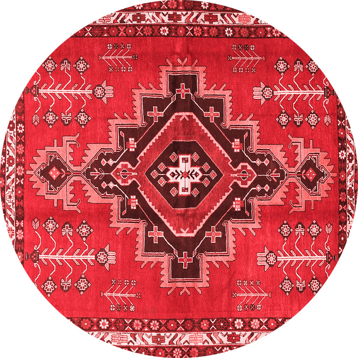 Machine Washable Persian Red Traditional Rug, wshtr2927red