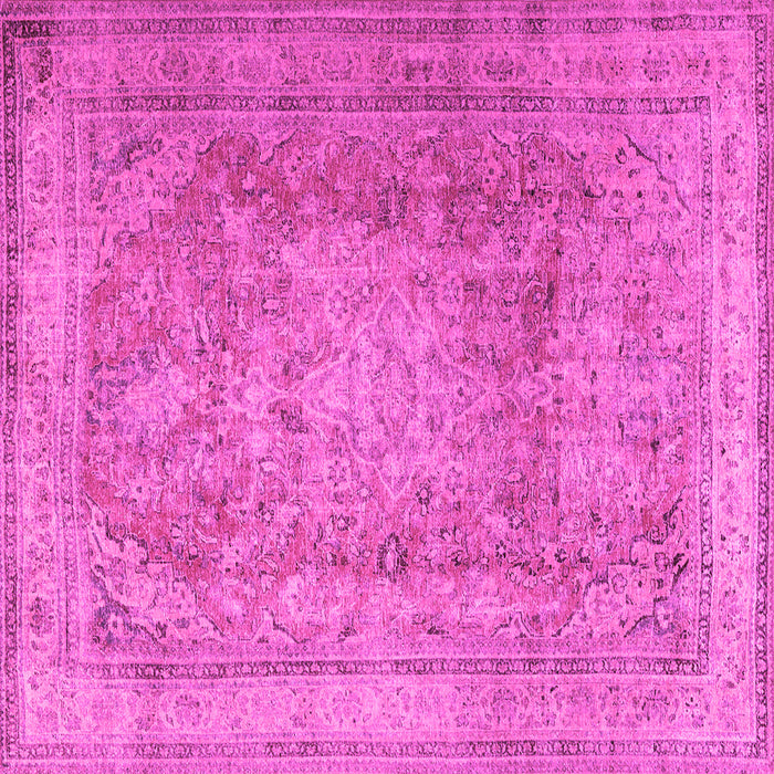 Square Persian Pink Traditional Rug, tr2928pnk