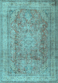 Persian Light Blue Traditional Rug, tr2928lblu