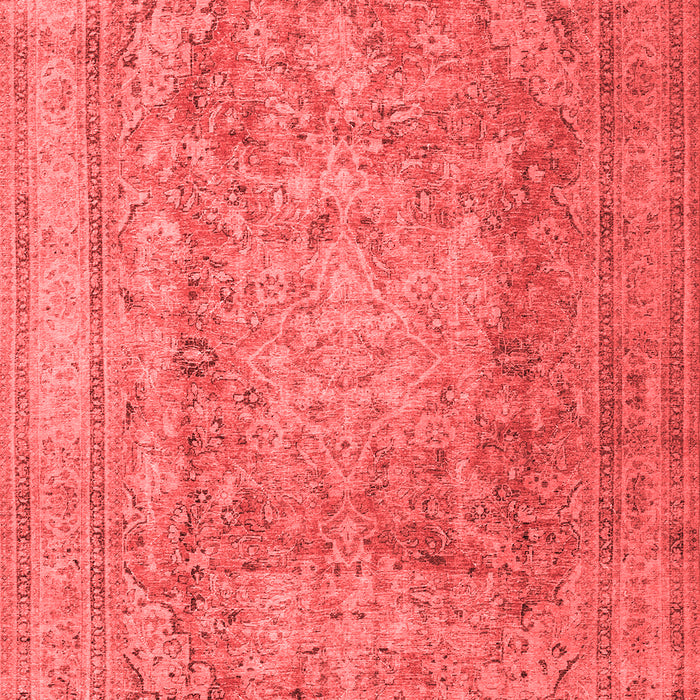 Machine Washable Persian Red Traditional Rug, wshtr2928red