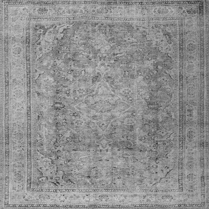 Serging Thickness of Persian Gray Traditional Rug, tr2928gry