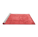 Traditional Red Washable Rugs