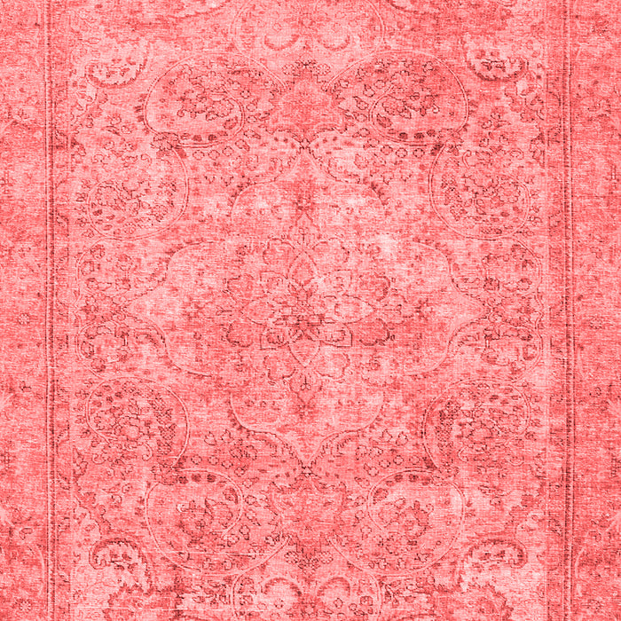 Machine Washable Persian Red Traditional Rug, wshtr2929red