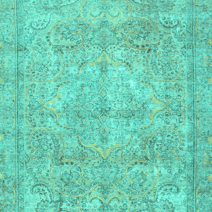 Machine Washable Persian Turquoise Traditional Area Rugs, wshtr2929turq
