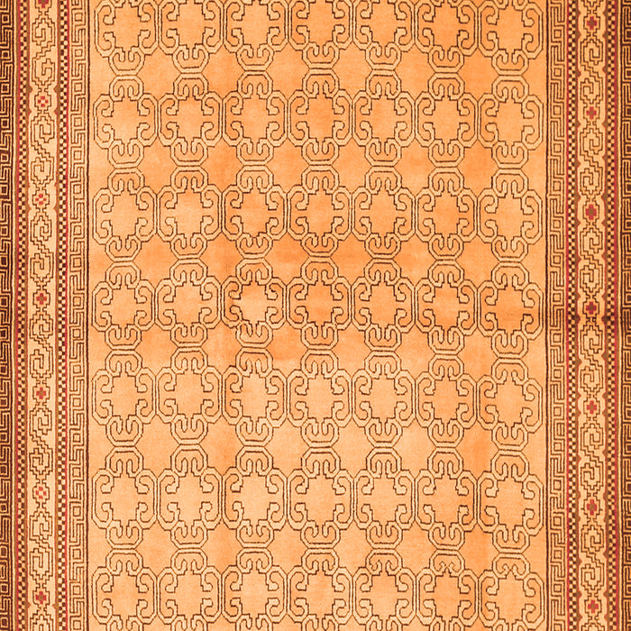 Persian Orange Traditional Rug, tr292org