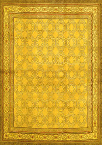 Persian Yellow Traditional Rug, tr292yw
