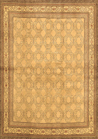 Persian Brown Traditional Rug, tr292brn