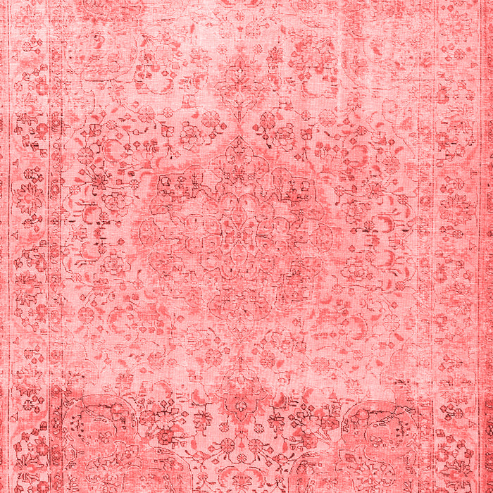 Machine Washable Persian Red Traditional Rug, wshtr2930red