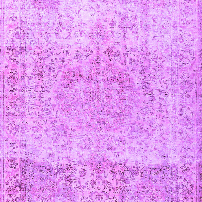 Machine Washable Persian Purple Traditional Area Rugs, wshtr2930pur