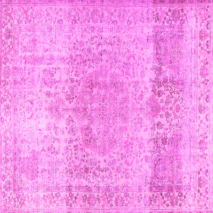 Square Persian Pink Traditional Rug, tr2930pnk