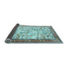 Sideview of Animal Light Blue Traditional Rug, tr2931lblu