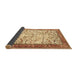 Sideview of Animal Brown Traditional Rug, tr2931brn