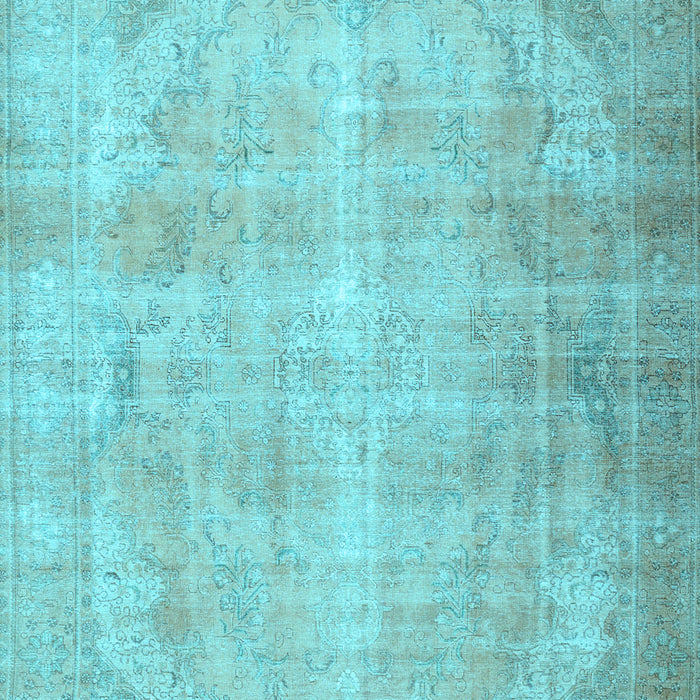Machine Washable Persian Light Blue Traditional Rug, wshtr2933lblu