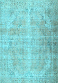 Persian Light Blue Traditional Rug, tr2933lblu