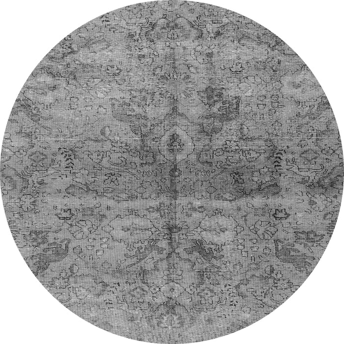 Machine Washable Persian Gray Traditional Rug, wshtr2934gry