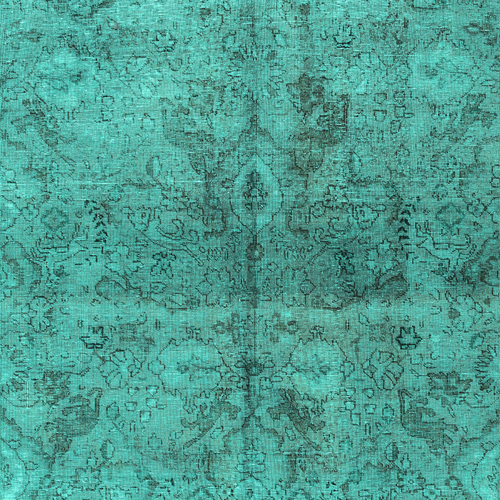 Machine Washable Persian Turquoise Traditional Area Rugs, wshtr2934turq