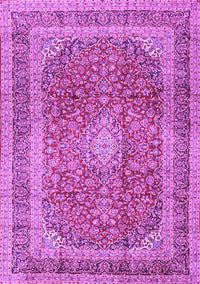 Medallion Purple Traditional Rug, tr2936pur